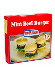 أمريكانا سلايدر برغر لحم بقري صغير (13 قطعة) 400 غرام