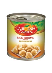 California Garden Ready To Eat Whole Mushrooms 184g Pack of 4