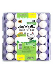 فريش أو بيض كبير الحجم 30 قطعة
