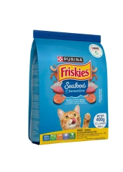 Purina Friskies Seafood Sensations Cat Food, 400g