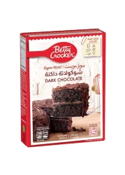 بيتي كروكر سوبر مويست خليط كعك الشوكولاته الداكنة و سوبر مويست خليط كعك الشوكولاته الحليب 510 غرام حزمة من 2