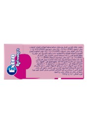 Wrigley&#39;s Extra Refreshers Bubblemint Flavour Sugarfree Chewing Gum, 15.6g Pack of 16