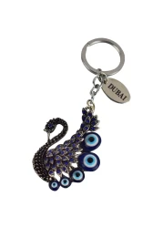 Ahlan UAE Evil Eye Keychain Blue