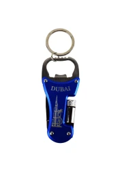 Ahlan UAE Winds Trading Dubai Multi-Functional Bottle Opener Blue And Silver