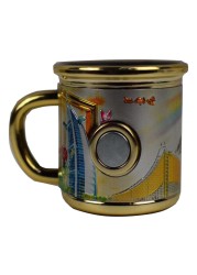 Ahlan UAE Plastic Cup Magnet
