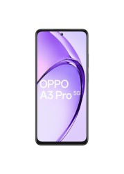 أوبو A3 برو هاتف ذكي ثنائي الشريحة 8 غيغابايت RAM 256 غيغابايت 5G - أسود نجمي