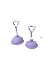 2 Piece Set Sink Plungers Two Sizes Premium Quality Plungers