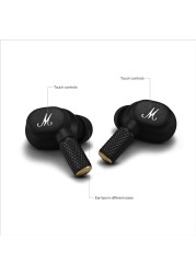 Marshall Motif Ii ANC - True Wireless Active Noise Cancelling Bluetooth Headphones, Earbuds, 30 Hours Playtime, Black