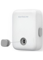GorillaLine Retractable Clothesline Indoor Outdoor Clothes Line Heavy Duty Clothes Drying Laundry Line Wall Mounted Drying Rack Clothing Line