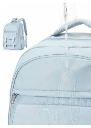 School Bag College Bag Laptop Backpack Fit 15 6Inch Notebook Waterproof Travel Backpack School Backpack For Teens Girls Boys And Students Bookbag With Adjustable Strap Daypack With Multi Pockets Commu