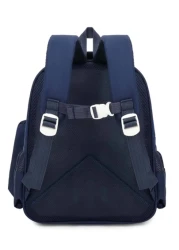 حقيبة الظهر الكرتونية الأنيقة لأولاد الصف الأول بشكل رائد فضاء، حقيبة ظهر بتصميم رجل فضاء أزرق نيلي للأولاد