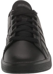 Adidas Advantage Unisex-Child Tennis Shoe – Black