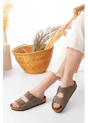 SİLİYA شبشب سلي للجنسين لتقويم العظام بإبزيم مزدوج النطاق للاستخدام اليومي والخارجي