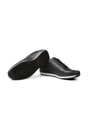 Ducavelli أحذية يومية رجالية من الجلد الطبيعي المبهرج، أحذية كاجوال، أحذية جلدية 100%، 4 مواسم