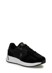 U.S. Polo Assn. US POLO ASSN.PETER SU 4FX حذاء رياضي مريح للاستخدام اليومي باللون الأسود والرمادي