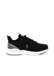 U.S. Polo Assn. حذاء رياضي أسود للرجال 50297308 -vr046