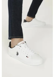 U.S. Polo Assn. حذاء فرانكو 2fx الرياضي الأبيض للرجال