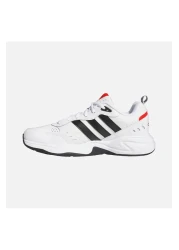 adidas حذاء رياضي رجالي - ستروتر أبيض-أحمر، رقم الموديل Eg2655