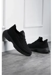 E SPORT حذاء رياضي كاجوال للرجال باللون الأسود