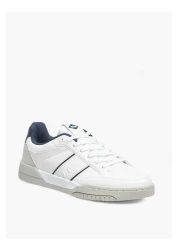 Lee Cooper حذاء رياضي رجالي مزين بشعار مع رباط للإغلاق