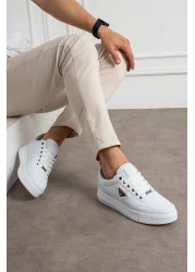 L.A Polo نعل سميك أبيض للرجال Snekaer