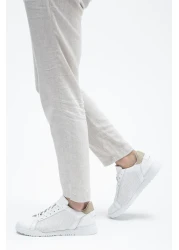 Tamer Tanca أحذية رياضية وأحذية رياضية من الجلد الطبيعي للرجال 698 1052-1 Erk Ayk Y23