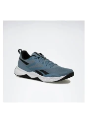 Reebok 100074492 Nfx Trainer - حذاء رياضي أبيض وأزرق للرجال
