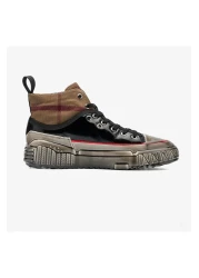 Guja Plaid Ankle Length Men's Sneakers