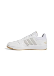 adidas حذاء كاجوال أبيض للجنسين من Hoops 3.0 IF2634