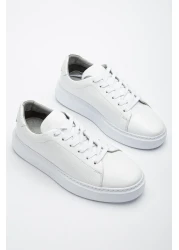 DUMMET حذاء رياضي كاجوال كلاسيكي من الجلد الطبيعي للرجال مضمون