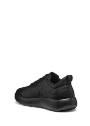 Geox حذاء رياضي رجالي أسود U Xtors B - Print.Lea + Smo.Lea برباط من الجلد U45LFB04743C9999