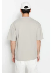  Collection Premium Textured Oversize Knitwear Pike T-Shirt - Tmnss23Ts00079