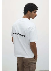 H&M Loose Fit Printed T-shirt