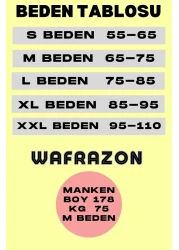 WAFRA بنطال بيكيه فضفاض بقصة مريحة للرجال