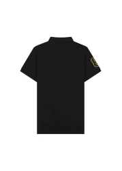 Giordano قميص بولو بطبعة الأسد للرجال