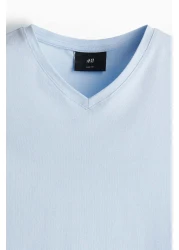 H&M 5-pack Slim Fit V-neck T-shirt