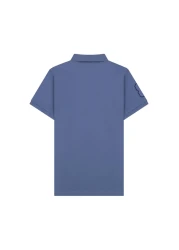 Giordano قميص بولو نابليون رجالي من القطن بأكمام قصيرة وقصة ضيقة