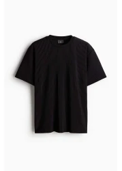 H&M Loose Fit Pleated T-shirt