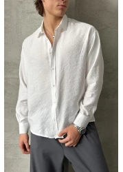 HYMAN قميص مشروط كبير الحجم للرجال