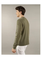 American Eagle Ae Logo Graphic Theraml T-Shirt - Long Sleeve U-1182-3132