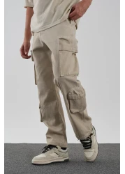 ALEXANDERGARDI بنطلون بأرجل أنبوبية وجيب للشحن