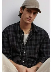 H&M Loose Fit Textured shirt