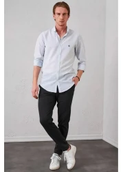 Luxe Dream بنطلون رجالي ليكرا بأرجل مستقيمة