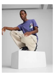 Puma Graphic Print Round Neck T-Shirt
