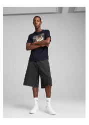 Puma Graphic Print Round Neck T-Shirt