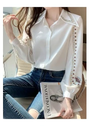 TRENDBUTİKOFFİCİAL Shirt Embroidery Collar