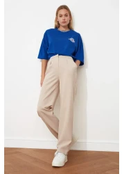  Collection بنطال ذو قصة مستقيمة وأرجل واسعة - TWOSS21PL0155