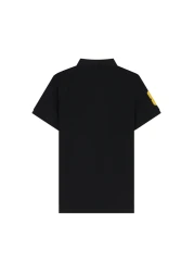 Giordano قميص بولو نابليون رجالي من القطن بأكمام قصيرة وقصة ضيقة