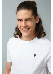 U.S. Polo Assn. US Polo Assn. تيشيرت أساسي برقبة دائرية للرجال