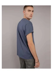 American Eagle تي شيرت جرافيكي مطرز بشعار AE